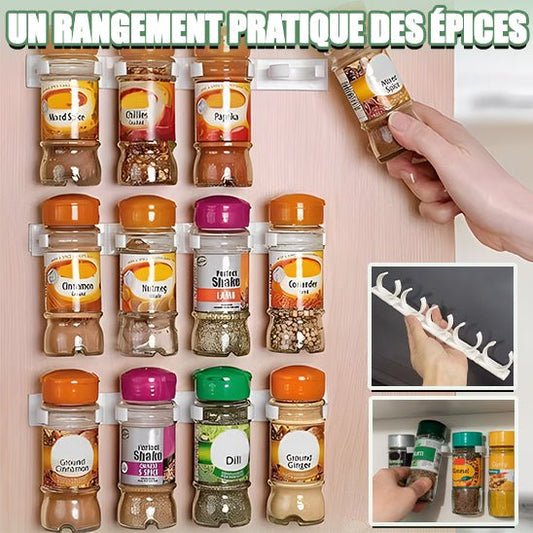 RANGEMENT POUR ÉPICES - MURAL - Smart Rangement